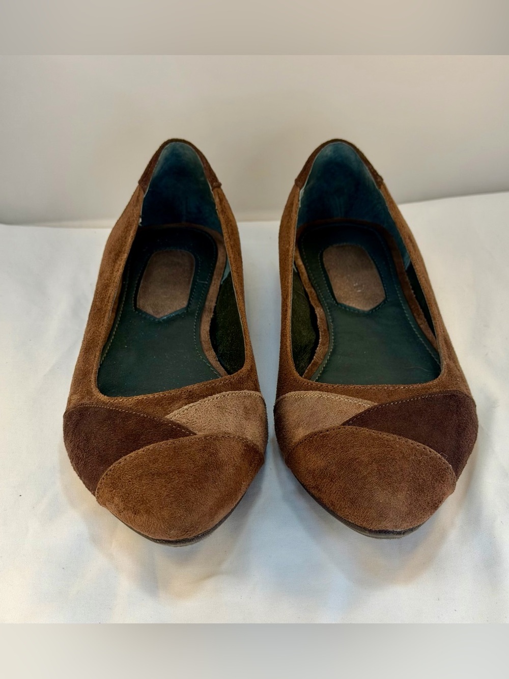 Rialto Adora Colorblock Pointed Toe Slip-On Ballet Flat